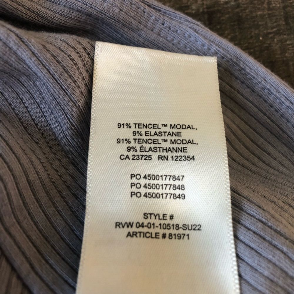 Aritzia Wilfred Ribbed Tank - Picture 4 of 4